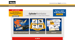 Desktop Screenshot of parkercylinderdistributor.com